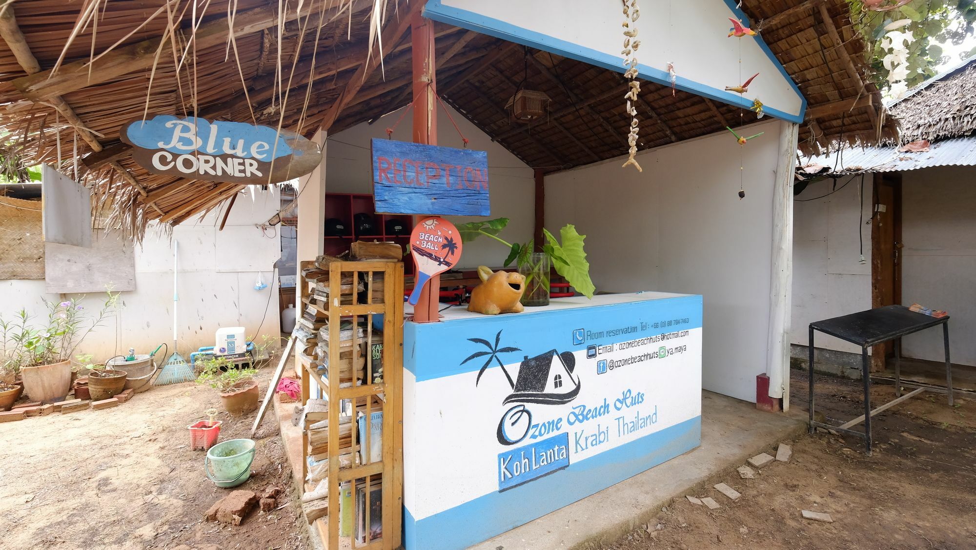 Ozone Beach Huts Koh Lanta Exterior photo